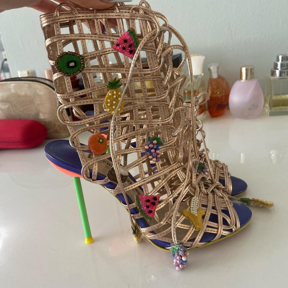 Sophia Webster heels booties. Never work